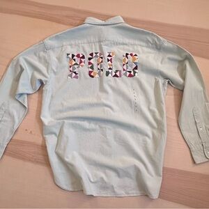 Polo by Ralph Lauren Pastel Blue Casual Shirt